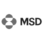 Logotipo MSD cliente de Rise Latam Colombia